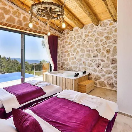 ヴィラ İslamlar 2 Bedroom Secluded With Private Pool Heated Pool Hot Tub カルカン