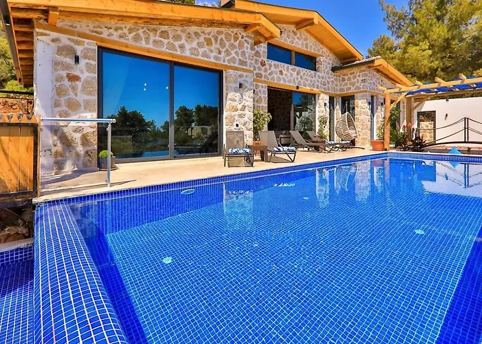 Villa İslamlar 2 Bedroom Secluded With Private Pool Heated Pool Hot Tub *